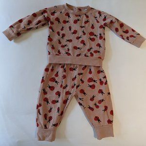 Stella McCartney Ladybug sweatsuit 12months